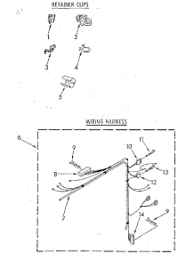 Wiring Harness parts for Kenmore Washer 110.81820100 (11081820100, 110 81820100) from AppliancePartsPros.com