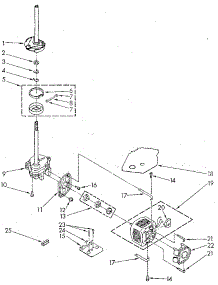 Brake, Clutch, Gearcase, Motor And Pump parts for Kenmore Washer 110.81820100 (11081820100, 110 81820100) from AppliancePartsPros.com