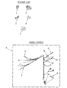 Wiring Harness parts for Kenmore Washer 110.81820110 (11081820110, 110 81820110) from AppliancePartsPros.com
