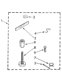 Miscellaneous parts for Kenmore Washer 110.81820110 (11081820110, 110 81820110) from AppliancePartsPros.com