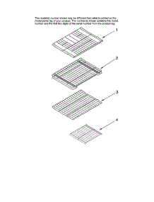 Rack Parts parts for Kenmore Range 665.78003700 (66578003700, 665 78003700) from AppliancePartsPros.com