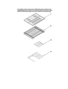 Rack Parts parts for Kenmore Range 665.78009804 (66578009804, 665 78009804) from AppliancePartsPros.com