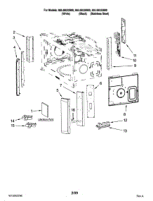 Control Board Parts parts for Kenmore Microwave 665.88533900 (66588533900, 665 88533900) from AppliancePartsPros.com