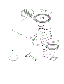 Rack And Turntable Parts parts for Kenmore Microwave 665.88542900 (66588542900, 665 88542900) from AppliancePartsPros.com