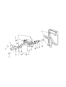 Detergent Cup Details parts for Kenmore Dishwasher 587.1516580 (5871516580, 587 1516580) from AppliancePartsPros.com