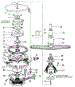 Motor, Heater, And Spray Arm Details
