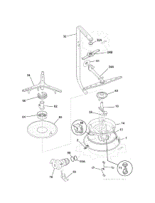 Motor & Pump parts for Kenmore Dishwasher 587.15202803A (58715202803A, 587 15202803A) from AppliancePartsPros.com
