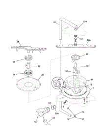 Motor & Pump parts for Kenmore Dishwasher 587.15233901A (58715233901A, 587 15233901A) from AppliancePartsPros.com