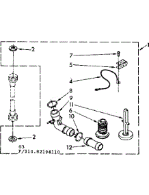 Miscellaneous Parts parts for Kenmore Washer 110.83194410 (11083194410, 110 83194410) from AppliancePartsPros.com