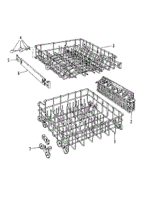 Rack Details parts for Kenmore Dishwasher 587.1526580 (5871526580, 587 1526580) from AppliancePartsPros.com