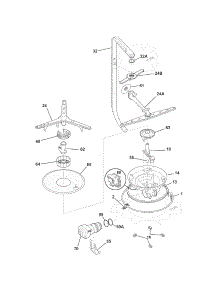 Motor & Pump parts for Kenmore Dishwasher 587.15269900 (58715269900, 587 15269900) from AppliancePartsPros.com