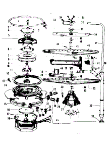 Motor Heater, And Spray Arm Details parts for Kenmore Dishwasher 587.153303 (587153303, 587 153303) from AppliancePartsPros.com