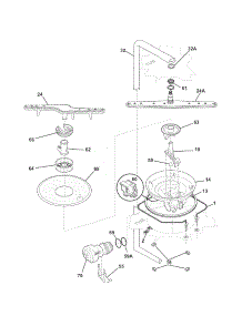 Motor & Pump parts for Kenmore Dishwasher 587.15369100A (58715369100A, 587 15369100A) from AppliancePartsPros.com