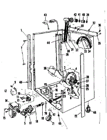 Frame Details parts for Kenmore Dishwasher 587.71131 (58771131, 587 71131) from AppliancePartsPros.com