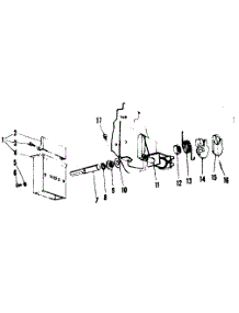 Detergent Cup Details parts for Kenmore Dishwasher 587.71160 (58771160, 587 71160) from AppliancePartsPros.com
