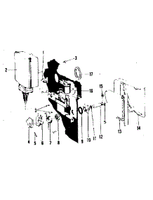 Detergent Cup Details parts for Kenmore Dishwasher 587.71221 (58771221, 587 71221) from AppliancePartsPros.com