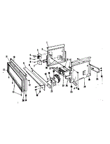 Frame Details parts for Kenmore Dishwasher 587.71230 (58771230, 587 71230) from AppliancePartsPros.com