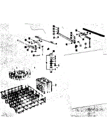 Rack Assemblies parts for Kenmore Dishwasher 587.71340 (58771340, 587 71340) from AppliancePartsPros.com