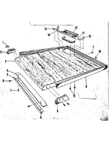 Top Details parts for Kenmore Dishwasher 587.71361 (58771361, 587 71361) from AppliancePartsPros.com