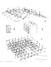 Rack Assemblies parts for Kenmore Dishwasher 587.71430 (58771430, 587 71430) from AppliancePartsPros.com