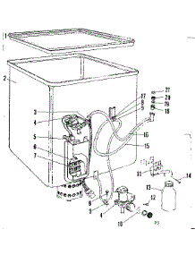 Tub Details parts for Kenmore Dishwasher 587.71431 (58771431, 587 71431) from AppliancePartsPros.com