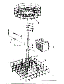 Rack Assemblies parts for Kenmore Dishwasher 587.71440 (58771440, 587 71440) from AppliancePartsPros.com