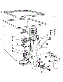 Tub Details parts for Kenmore Dishwasher 587.71440 (58771440, 587 71440) from AppliancePartsPros.com