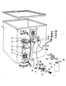 Tub Details parts for Kenmore Dishwasher 587.71441 (58771441, 587 71441) from AppliancePartsPros.com