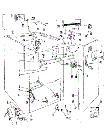 Frame Details parts for Kenmore Dishwasher 587.71460 (58771460, 587 71460) from AppliancePartsPros.com