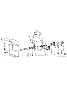 Detergent Cup Details parts for Kenmore Dishwasher 587.71460 (58771460, 587 71460) from AppliancePartsPros.com