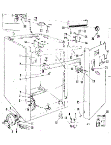 Frame Details parts for Kenmore Dishwasher 587.71461 (58771461, 587 71461) from AppliancePartsPros.com