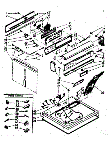 Top And Console Parts parts for Sears Dryer 11087294110 from AppliancePartsPros.com