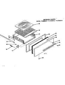 Broiler Parts parts for Kenmore Range 119.7028310 (1197028310, 119 7028310) from AppliancePartsPros.com