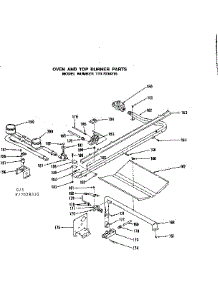 Oven And Top Burner Parts parts for Kenmore Range 119.7038310 (1197038310, 119 7038310) from AppliancePartsPros.com