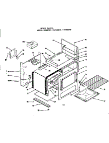 Body Parts parts for Kenmore Range 119.7048310 (1197048310, 119 7048310) from AppliancePartsPros.com