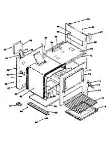 Body parts for Kenmore Range 119.7048810 (1197048810, 119 7048810) from AppliancePartsPros.com