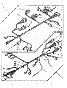 Wiring Harness Parts parts for Kenmore Washer 110.82694310 (11082694310, 110 82694310) from AppliancePartsPros.com