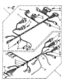 Wiring Harness Parts parts for Kenmore Washer 110.82694740 (11082694740, 110 82694740) from AppliancePartsPros.com