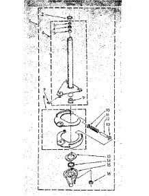 Brake And Drive Tube Parts parts for Kenmore Washer 110.82694810 (11082694810, 110 82694810) from AppliancePartsPros.com