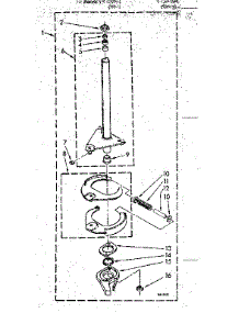Brake And Drive Tube Parts parts for Kenmore Washer 110.82694820 (11082694820, 110 82694820) from AppliancePartsPros.com