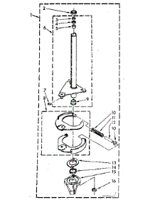 Brake And Drive Tube Parts parts for Kenmore Washer 110.82694830 (11082694830, 110 82694830) from AppliancePartsPros.com