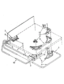Bleach, Detergent And Rinse Dispenser Parts parts for Kenmore Washer 110.82791110 (11082791110, 110 82791110) from AppliancePartsPros.com