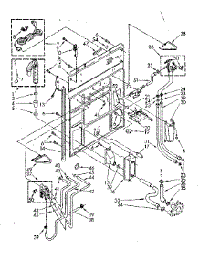Rear Panel Parts parts for Kenmore Washer 110.82791120 (11082791120, 110 82791120) from AppliancePartsPros.com