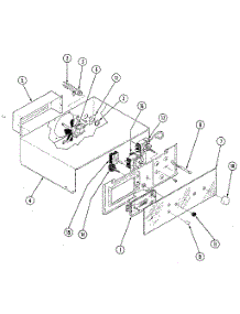 Control Panel parts for Kenmore Electric Wall Oven 211.34(1988) (21134(1988), 211 34(1988)) from AppliancePartsPros.com