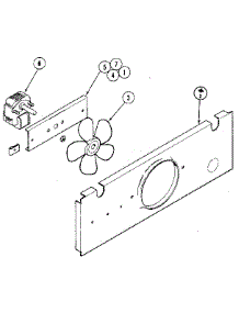 Cooling Fans parts for Kenmore Electric Wall Oven 212.37(1988) (21237(1988), 212 37(1988)) from AppliancePartsPros.com