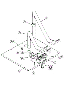 Basic Body - Internal Components parts for Kenmore Wall Oven 212.43(1988) (21243(1988), 212 43(1988)) from AppliancePartsPros.com