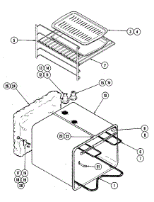 Oven Liners parts for Kenmore Wall Oven 212.43(1988) (21243(1988), 212 43(1988)) from AppliancePartsPros.com