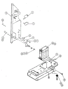 Internal Controls - Upper Oven parts for Kenmore Wall Oven 21334 from AppliancePartsPros.com