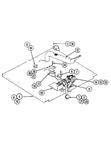 Internal Controls - Lower Oven parts for Kenmore Electric Wall Oven 213.35(1988) (21335(1988), 213 35(1988)) from AppliancePartsPros.com