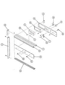 Control Panel parts for Kenmore Electric Wall Oven 214.33(1988) (21433(1988), 214 33(1988)) from AppliancePartsPros.com